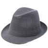 Sombrero para Hombres Mayores Primavera Verano Lino Topper Mediana Edad y Mayores Jazz Papá Caballero Ala Corta Casual Verano Fresco Sombrero