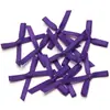 Pasador de Pelo Mini Moño de Poliéster Doble Cara Accesorios DIY para Ropa Interior, Zapatos, Calcetines, Bolsos, Sombreros, Muñecas y Ropa