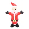 Decoración Inflable de Pie de Santa Claus para Navidad, Accesorios para el Jardín Navideño, Inflable de Pie de Santa Claus para Ventas Transfronterizas