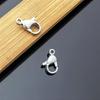 Hebilla de cadena de acero inoxidable 304 de 9 mm 12 mm para joyería, anillo abierto, adecuado para la fabricación de joyería de cadena