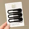 Pinza BB mate simple 2026 nuevo estilo pinza para el cabello para mujeres, pinza de flequillo lateral de alta gama, pasador de flequillo para la frente, accesorio para el cabello