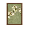Paz y BienestarElegante Sala de Estar Floral Estilo Francés Pintura al Óleo Pintada a Mano Arte de Pared Decorativo para la Entrada Pintura Decorativa Vintage