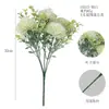 Cientos de Populares Ramilletes de Eucalipto Artificial para Patios Exteriores y Jardines, Arreglos Florales, Decoración Suave, Paisajismo, Plantas Verdes Simuladas, Flores Artificiales
