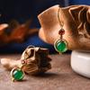 Aretes de Libélula Aretes Asimétricos Aretes Retro de Ágata Colgante Aretes Personalizados Suministro de Puesto Callejero Venta al por Mayor de Aretes