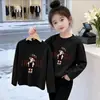 Camiseta de Manga Larga para Niña 2026 Primavera/Otoño Nuevo Estilo Moda Infantil Marca de Tendencia Versátil Capa Base Top Holgado para Niñas Pequeñas