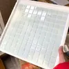 Mosaico de Cristal Pequeñas Piezas Pared de Fondo Lavabo de Baño Pegatinas de Pared Autoadhesivas Estanque de Peces Piscina Rompecabezas