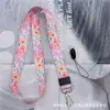 Corda de Alça de Celular Cartoon Lina Belle 20mm com Acessórios de Pingente Capa de Celular com Cordão de Pescoço Fofo Portátil
