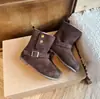 Botas de Invierno para Niñas Estilo Coreano con Forro de Felpa, Longitud Media hasta la Pantorrilla, Novedades Invierno 2026, Botas para Niñas, Tesoro Infantil, Suela Suave, Botas de Algodón de Doble Uso