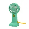 Ventilador Eléctrico de Mano Estilo Nuevo Mini USB de Bolsillo Pequeño Ventilador de Verano Portátil para Exteriores Recargable