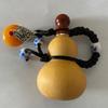 Colgante de calabaza de vino natural pequeño al por mayor calabaza abierta juego de texto pulpa cera de abeja anti-filtración llevar una generación de cabello