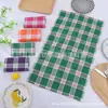 Fábrica Xiyin Dropshipping Seleção de Produtos Temu: Pano de Prato Waffle de Poliéster-Algodão para Cozinha, Pano de Limpeza, Pano de Chá com Etiquetagem Gratuita