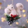 Decoraciones Navideñas Colgante de Espuma Navideño Colgante Creativo de Muñeco de Nieve Alce Oso Suministros para Arreglo de Ambiente Navideño
