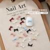 Mini Laço Acessórios de Nail Art Estilo Misto Popular Cor Pura Vermelho Âncora Grande e Pequeno Acessórios de Unha de Resina Atacado