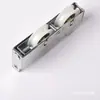 Tipo 828 Doble Rueda Vintage Aleación de Aluminio Rodillos para Puertas y Ventanas Puerta Corredera Ventana de Cristal Rodillos Accesorios de Ferretería para Puertas y Ventanas
