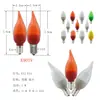 Atacado do Fabricante Lâmpada de Vela Cauda Concha de Plástico Acessórios Farol de LED Cabeça de Buda Concha de Plástico E12E14 Mais Vendido