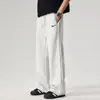 Calça Casual de Perna Reta Estilo Americano para Homens, Nova Tendência de Primavera e Outono para Homens, Modelagem Solta, Calça Longa Versátil e Confortável para Jovens Homens
