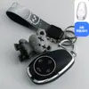 Adequado para chaveiro zero running t03 2021 c11 zero running s01 chaveiro de controle remoto de carro capa protetora fivela feminina