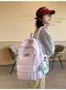 Mochila Estilo Universitario Nueva para Estudiantes, Unisex, Gran Capacidad, Impermeable, Bolsa Escolar Reductora de Peso, Bolso de Hombro Simple y Ligero