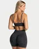 Conjunto deportivo de dos piezas teveo transfronterizo sin costuras para exteriores con bloques de color: sujetador deportivo, shorts, pantalones largos, conjunto de yoga, ropa de fitness, ropa de yoga