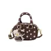 Bolso de Mano de Bolos de Lunares para Mujer, Bolso Mini Almohada de Lujo Ligero de Nicho Transfronterizo para Viaje, Bolso Cruzado Versátil para Niños