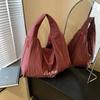 Bolso Cruzado Estilo Coreano Perezoso Retro para Mujer 2026 Nuevo Bolso Rayado de Verano para Mujer Bolso Tote de Hombro de Gran Capacidad