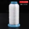 Venta al por mayor del fabricante hilo de pesca de cristal de nailon, no elástico, hilo para abalorios resistente al desgaste, hilo de tejer transparente para manualidades caseras DIY