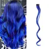 Extensões de Cabelo Cacheado Tingido Colorido para Pendurar na Orelha no Atacado, Um Cartão de Mechas para Mulheres, Mechas Naturais Invisíveis, Mechas Rosas