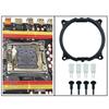 Hebilla base para placa base x58 plataforma 1366 base de enfriamiento para CPU de computadora de escritorio universal soporte de hebilla 2011
