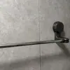 Suporte de Toalha com Ventosa, Barra de Toalha Telescópica para Banheiro sem Furos, Suporte de Armazenamento para Banheiro, Suporte de Armazenamento de Toalhas para Banheiro