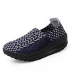 Sapatos Trançados Luminosos Sapatos Preguiçosos Tendência da Moda Sapatos Femininos de Solado Grosso Respiráveis para as Pernas Sapatos Casuais Sapatos para Dança Quadrada Esportiva