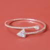 Pulsera de Zirconia y Perla Transfronteriza Simple y de Moda Accesorios Diarios Pulsera de Yiwu Suministro al por Mayor Fábrica de Joyería de Pedrería