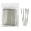 Fabricante 100/Pacote 9,5cm Haste de Cristal Multicolorida Broca de Ponto para Unhas Bastão para Manicure com Ponta Dupla Empurrador de Cutículas Ferramenta de Manicure