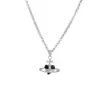 Transfronterizo Aliexpress Más Vendido Moda Europea y Americana Versátil Forma de Corazón Goteo de Aceite Acero Inoxidable Juego de Collares Venta al por Mayor