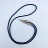 Tendencia casual corbata bolo corbata polo accesorios DIY hebilla deslizante de metal colgante de chasis cuerda de cuero 2023