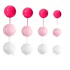Bolas Decorativas para Pastel Estilo Ins Transfronterizas, Bolas de Espuma Escarchada de Color Mixto, Decoraciones para Hornear de Fiesta de Cumpleaños, Juego de 24 Piezas