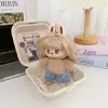 Conjunto de ropa para muñeca Labubu barbería retro, compatible con la 1ª, 2ª y 3ª generación de Labubu, atuendo de repuesto moderno