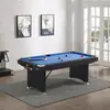 Mesa de Bilhar Dobrável para Uso Doméstico para Adultos, Mesa Pequena Elegante para Nove Bolas, Mesa de Sinuca Não Padrão, Mesa de Sinuca Estilo Americano Bola 8 Preta