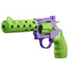 Pistola de Cenoura Revolver Lança-Cápsulas Igual ao do Douyin Lançador de Cápsulas Brinquedo Descompressor Modelo de Arma com Um Clique para Reduzir a Cápsula