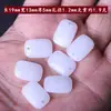 Pendientes colgantes pequeños de cristal con forma de gota de agua, cuentas de Buda, pulsera, pasador de hoja de arce, cuentas pequeñas tipo gota de lluvia de estilo antiguo