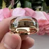 Anel Popular Transfronteiriço Shengxi Mais Vendido Design de Flecha em Aço Inoxidável Atacado Ouro Rosa Mogno + Madeira Preta Flecha de Aço