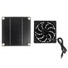 Ventilador extractor de panel solar fotovoltaico monocristalino 5w5v dedicado transfronterizo, adecuado para ventiladores de energía verde, impermeables y respetuosos con el medio ambiente.