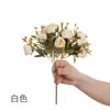 Flores Artificiais Similadas Buquês de Rosas de Diamante, Móveis para Casa, Flores de Mesa, Flores Decorativas Suaves para Hotel, Flores Artificiais Quentes de Venda Transfronteiriça