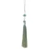 Novo Nó Chinês Estilo Chinês Pingente de Borla Tibetana Acessórios DIY para saia de rosto de cavalo, Cheongsam estilo chinês, Decoração pendente de borla Hanfu