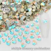 Acessórios de Joias em Formato de Coração de Pêssego de 4mm Joias DIY Diamante Decorativo Nail Art Diamante Usável Nail Art Joias Estilo Quente Atacado