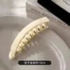 Acessório de Cabelo Banana Clip Coreano Moderno e Simples para Mulheres, Grampo Versátil para Sair