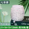 Cortina de Fio com Contas de Novo Estilo para Decoração de Casamento, Fio de Cristal para Decoração de Teto de Local de Casamento, Corrente de Divisória de Cortina de Cristal para Porta e Janela