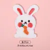 Direto do fabricante: Patches de veludo bordados em desenho animado, patches autoadesivos para jaqueta de plumas, patches decorativos e de reparo sem costura para furos em roupas