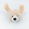 Chaveiro de cachorro de pelúcia transfronteiriço, broche para bolsa, acessório de cabelo, joias DIY feitas à mão, acessórios de vestuário e componentes no atacado