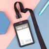 Juego de tarjetas acrílicas transparentes Youhe tarjeta escolar para estudiantes listado personalizado tarjeta de oficina cordón tarjeta de trabajo venta al por mayor