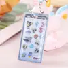 Mini colgante de pegatina Sanrio, pegatina 3D de relieve sólido de cristal, colgante de decoración de pegatina 3D de dibujos animados de resina